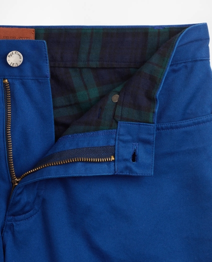 Five-Pocket Flannel-Lined Chinos, image 5