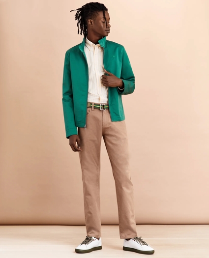 Five-Pocket Stretch Denim Pants, image 2