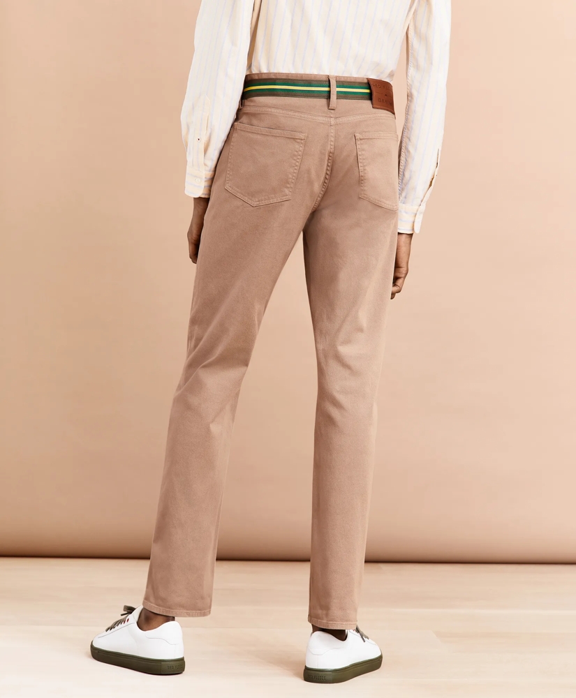 Five-Pocket Stretch Denim Pants, image 3