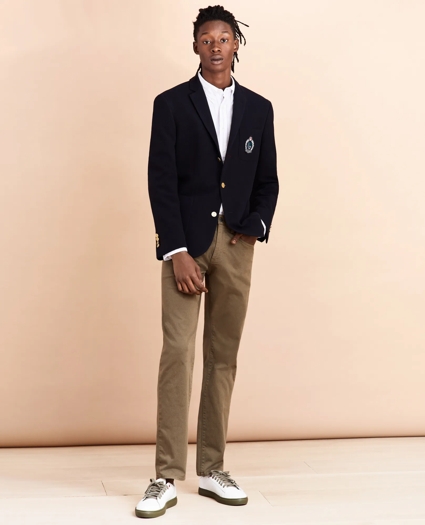 Five-Pocket Stretch Denim Pants, image 2
