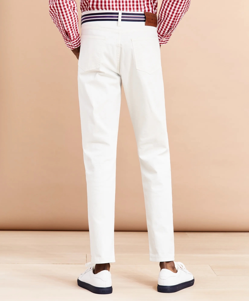 Five-Pocket Stretch Denim Pants, image 3