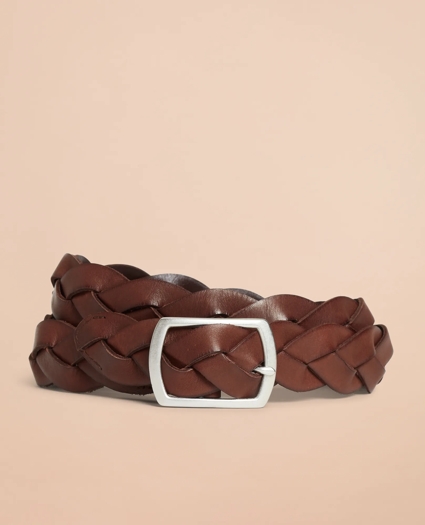 Braided Leather Belt