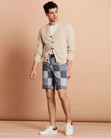 Cotton Patchwork Shorts, image 2
