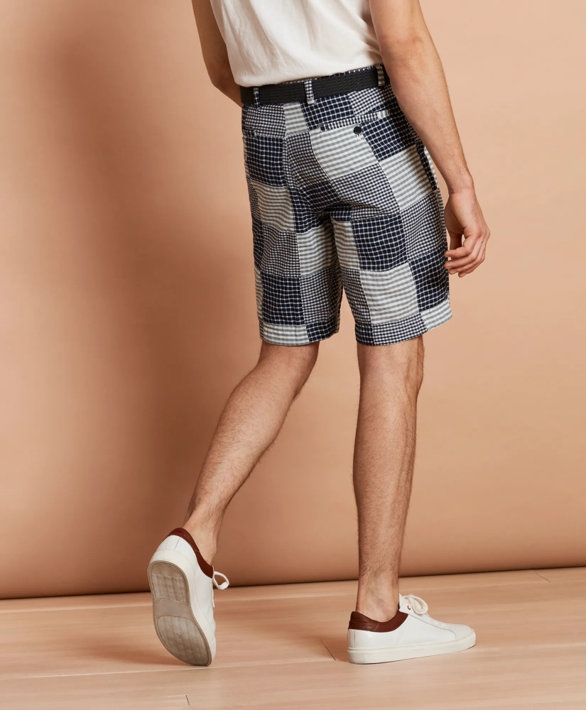 Cotton Patchwork Shorts, image 3