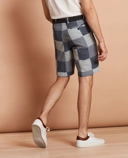 Cotton Patchwork Shorts, image 3