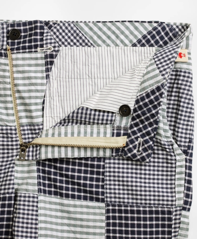 Cotton Patchwork Shorts, image 4
