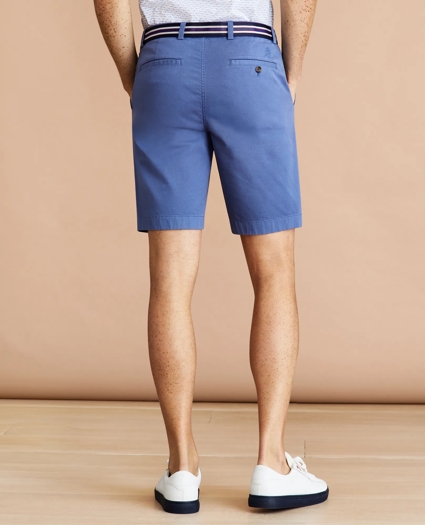 Garment-Dyed 9" Stretch Chino Shorts, image 3