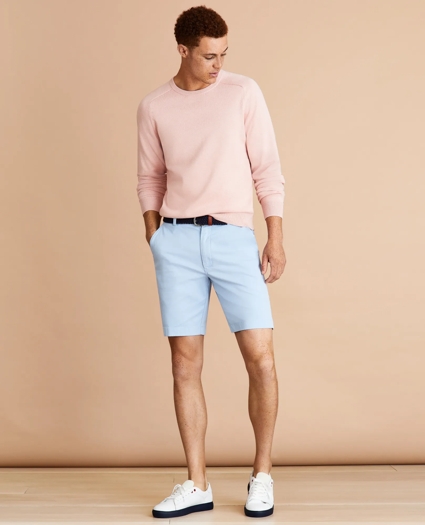 Garment-Dyed 9" Stretch Chino Shorts, image 2