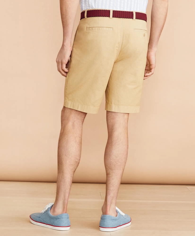 Cotton-Linen 9" Chino Shorts, image 3