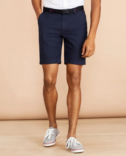 Cotton-Linen 9" Chino Shorts, image 1