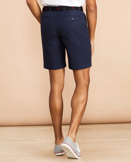 Cotton-Linen 9" Chino Shorts, image 3