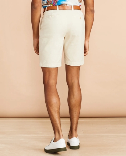 Cotton-Linen 9" Chino Shorts, image 3