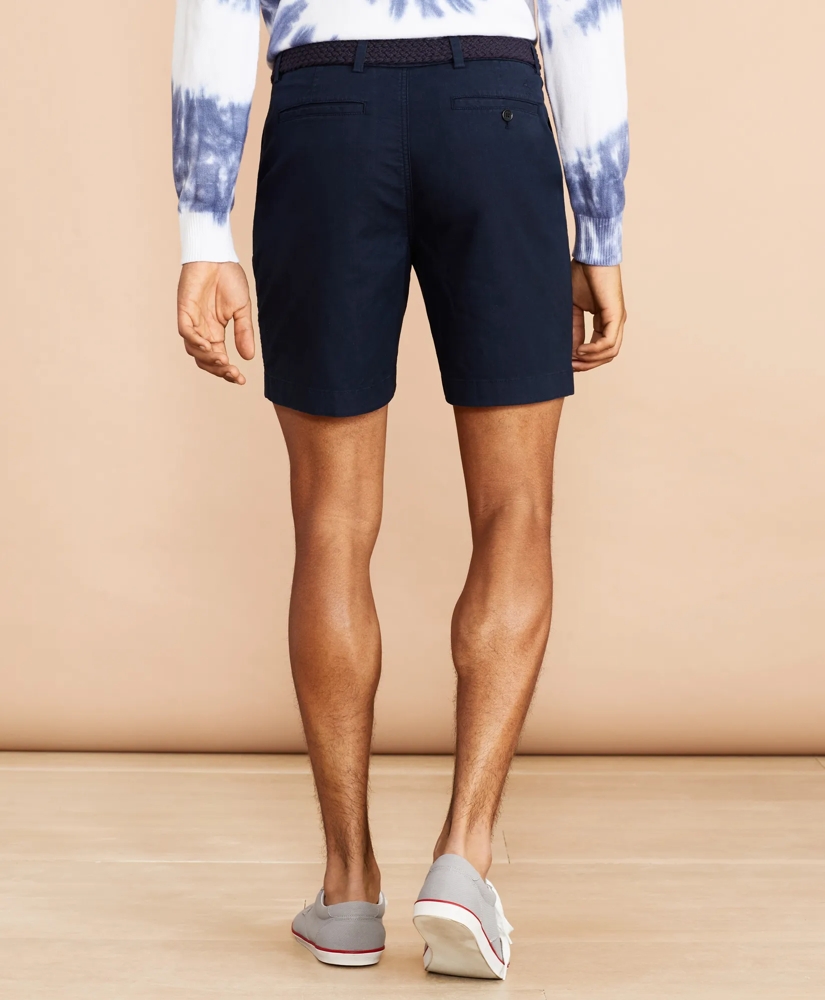 Cotton-Linen 7" Chino Shorts, image 3