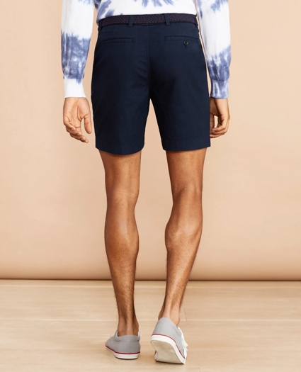 Cotton-Linen 7" Chino Shorts, image 3