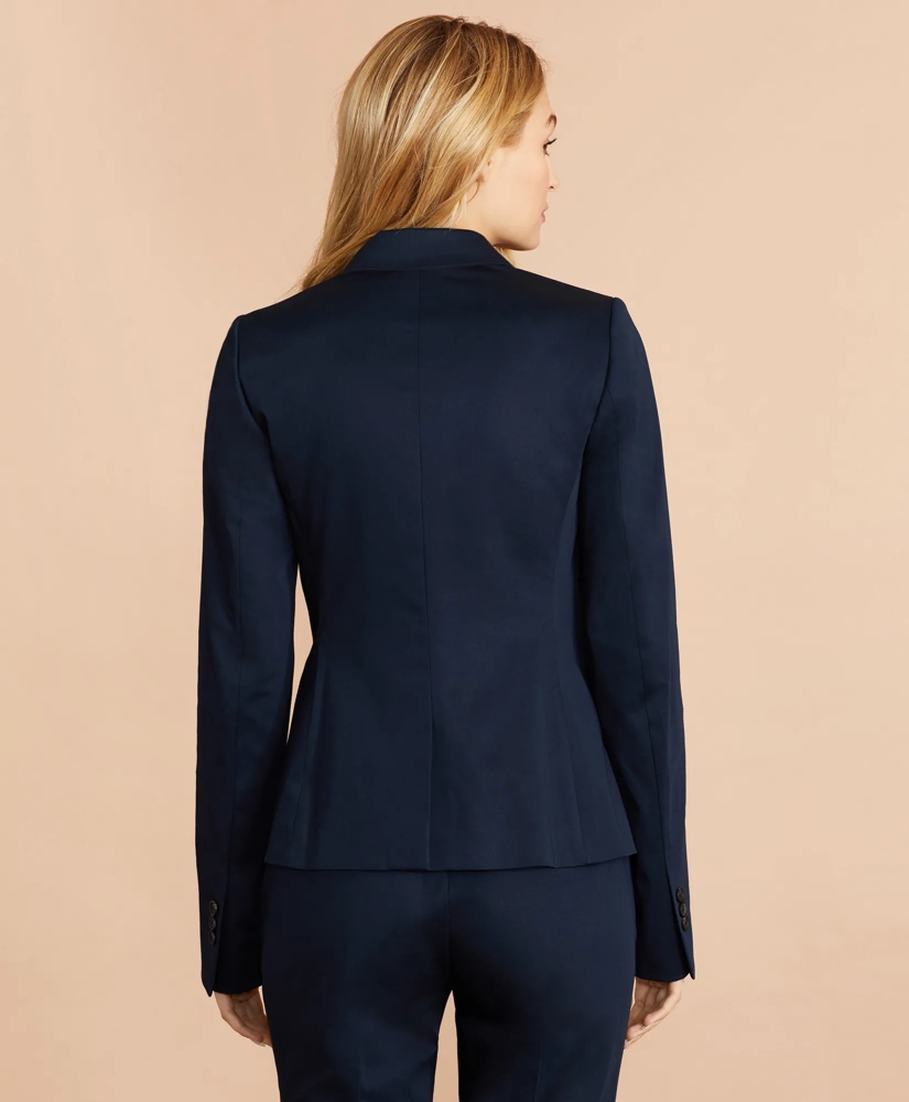 Stretch Cotton Sateen Jacket, image 4