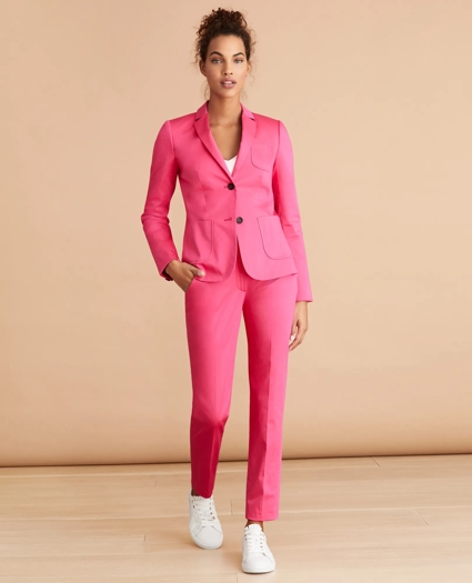 Stretch Cotton Sateen Jacket, image 2