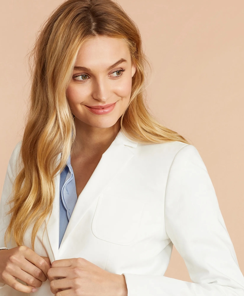 Stretch Cotton Sateen Jacket, image 2