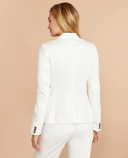 Stretch Cotton Sateen Jacket, image 4