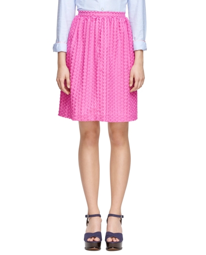 Textured Cotton Skirt, image 1