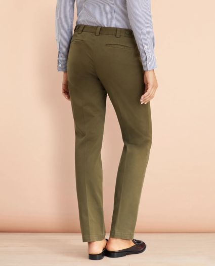 Stretch-Cotton Twill Pants, image 3