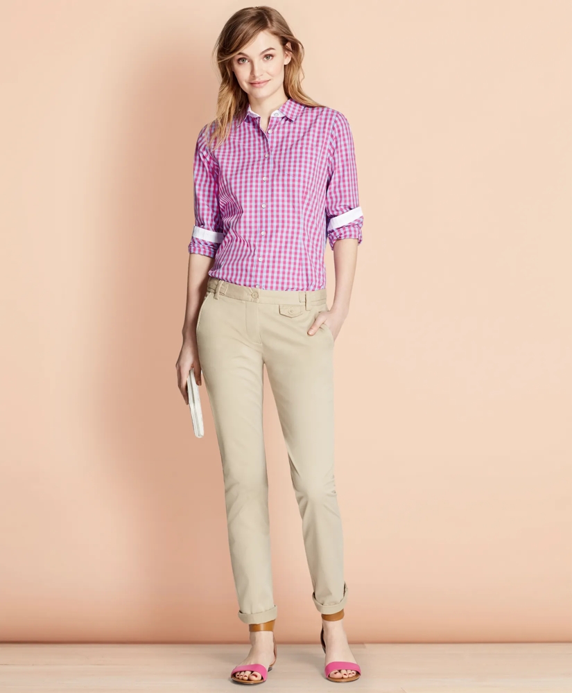 Stretch-Cotton Twill Pants, image 2