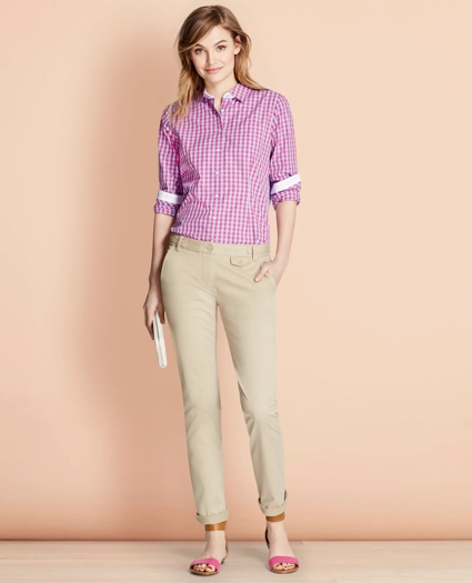 Stretch-Cotton Twill Pants, image 2