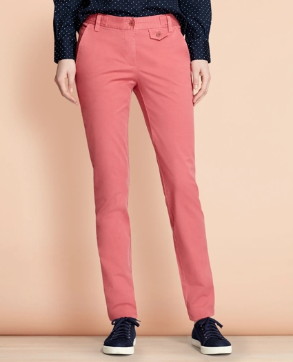 Stretch-Cotton Twill Pants, image 1