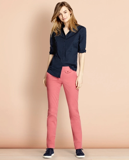 Stretch-Cotton Twill Pants, image 2