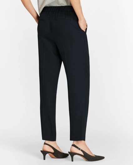 Pleat-Front Straight-Leg Trousers, image 3