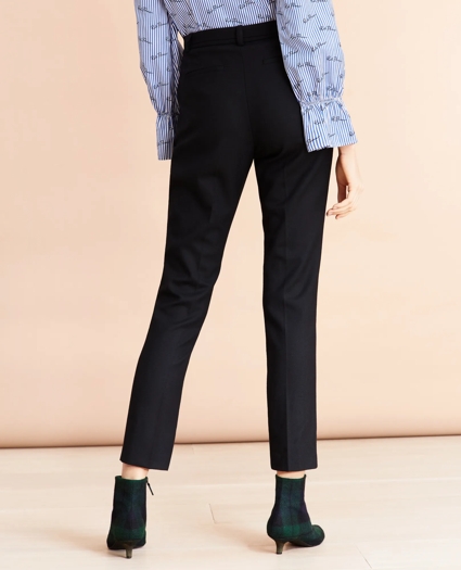 Slim-Fit Stretch Merino Wool-Blend Twill Pants, image 3