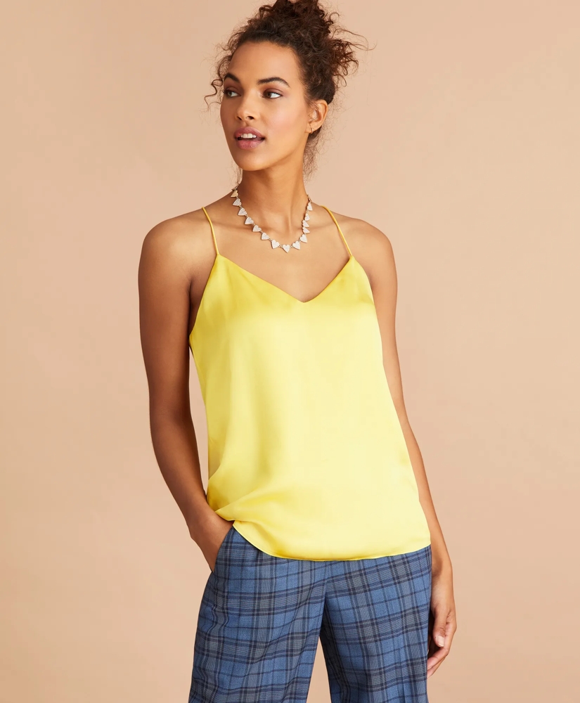 Silk Charmeuse Cami, image 3