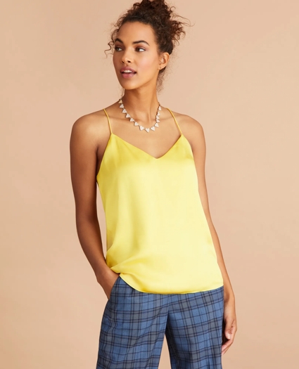 Silk Charmeuse Cami, image 3