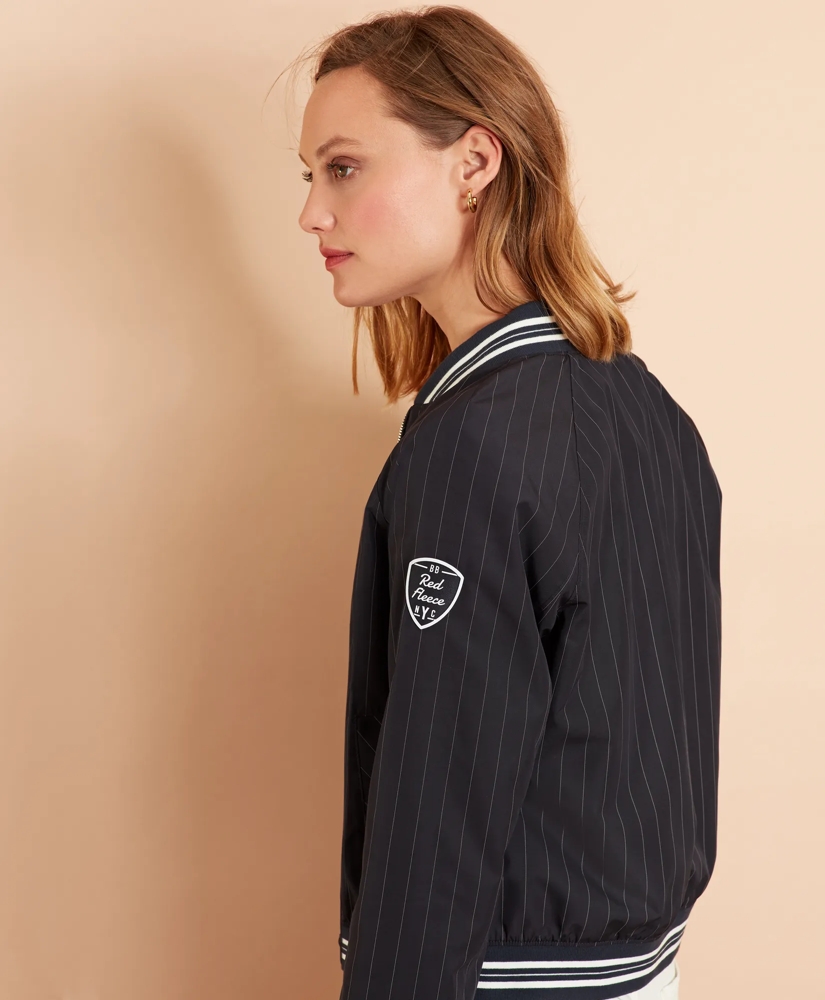 Pinstripe Bomber Jacket, image 2