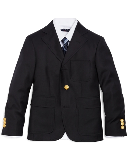 Boys Three-Button Prep Blazer, image 1