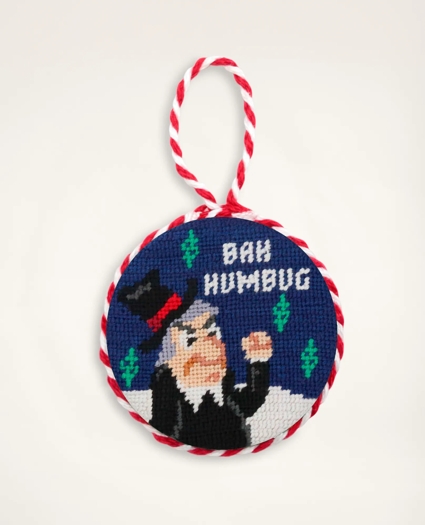 Smathers & Branson Needlepoint Tree Ornament