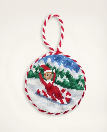 Smathers & Branson Needlepoint Tree Ornament