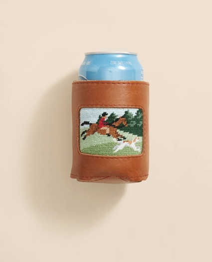 Smathers & Branson Needlepoint Fox Can Cooler, image 3