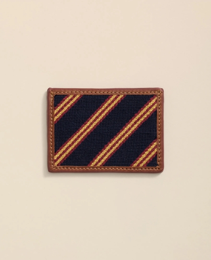 Smathers & Branson Needlepoint BB Uniform Card Case, image 1