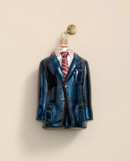 Glass BB Suit Ornament, image 1