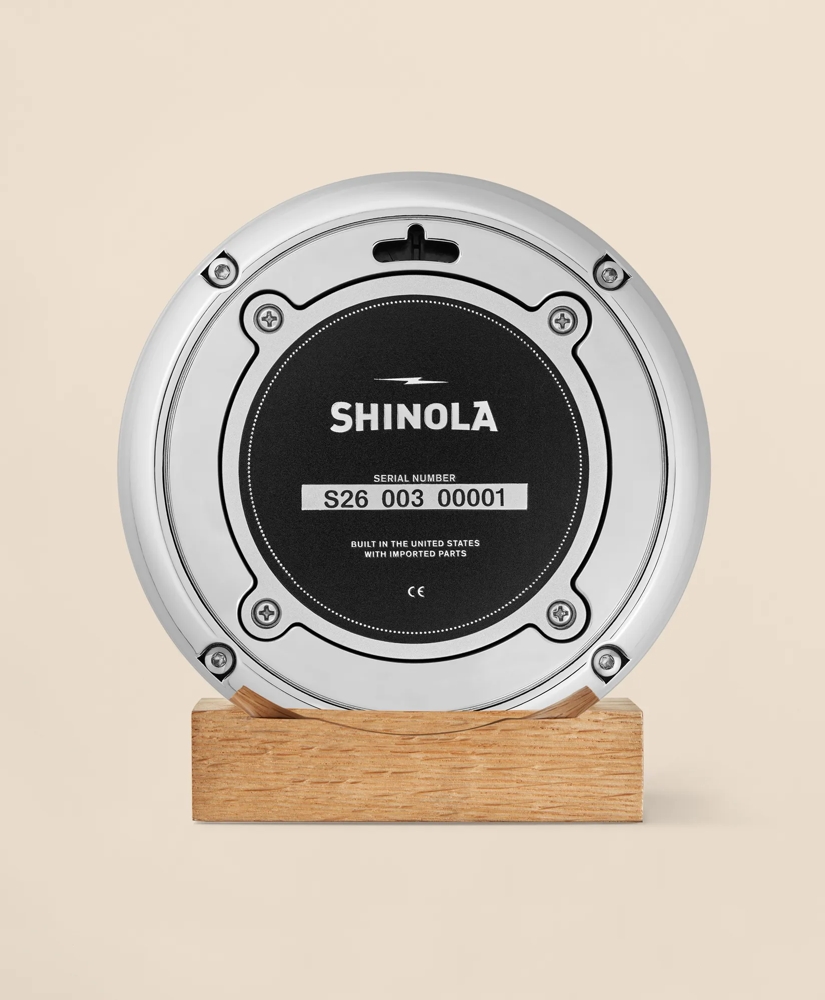 Shinola Desk Clock, image 3