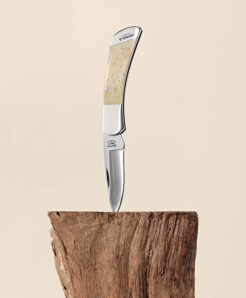 Shinola Bear + Son Pocket Knife, image 4