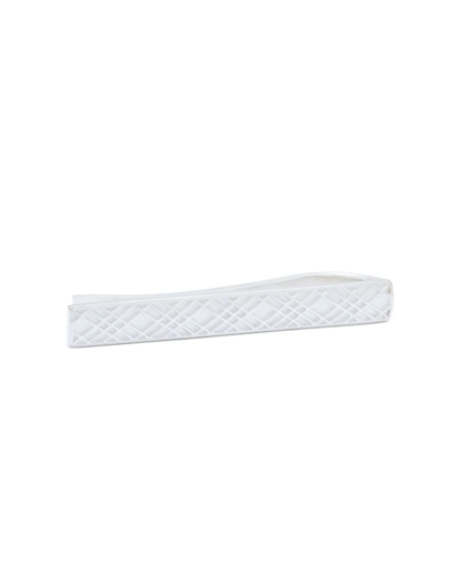 Sterling Silver Crisscross Tie Bar, image 1