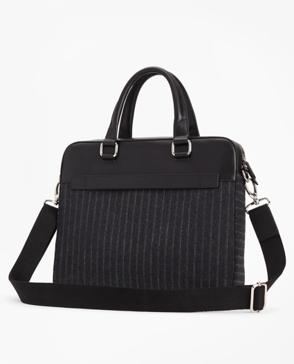 Wool Stripe Briefcase, image 2