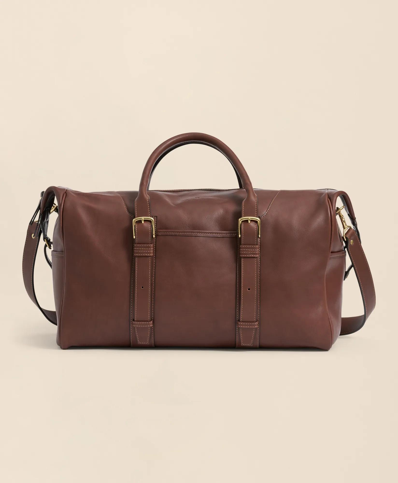 Leather Duffel Bag, image 1