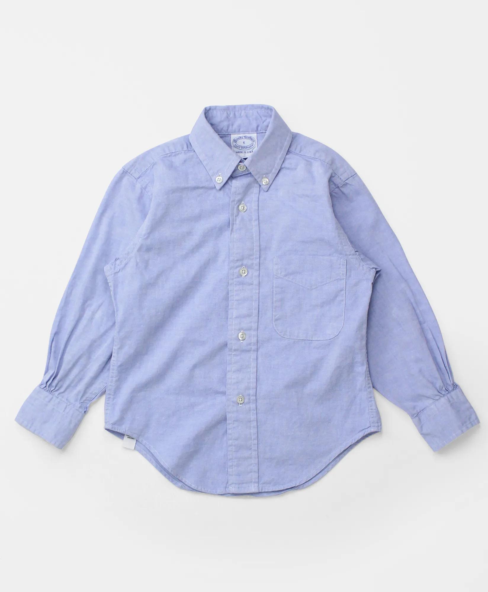 Vintage Brooks Brothers Boys Oxford Shirt, 1980s, Boys 6, image 1