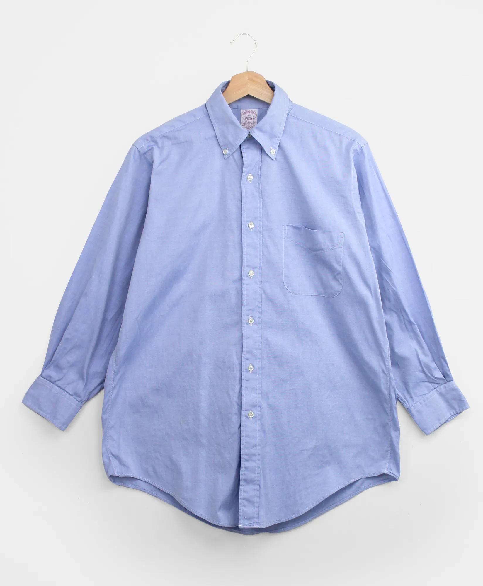 VTG 90s Brooks Brothers Bengal Stripe Shirt Size 15 1/2 - R