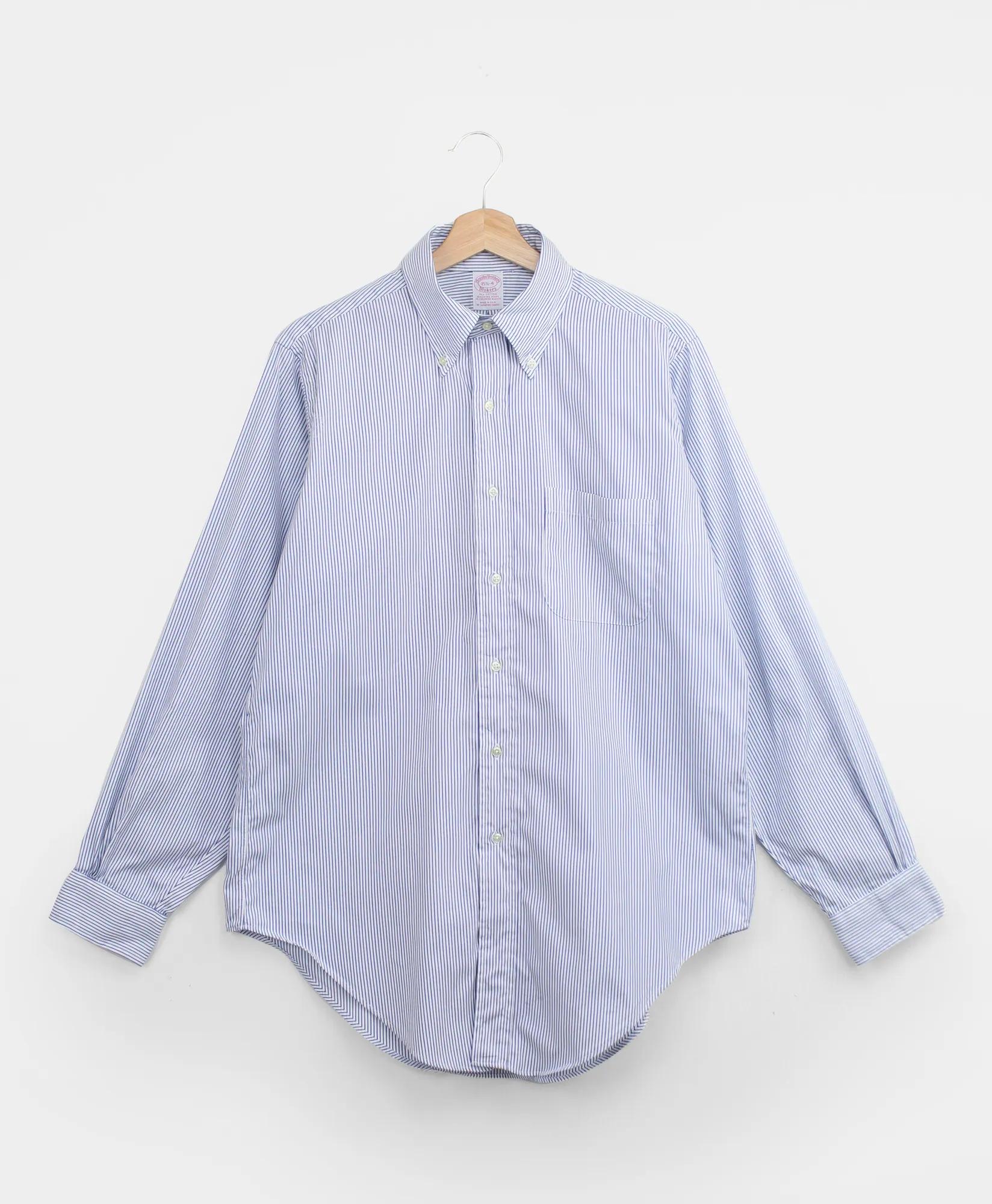 Vintage Brooks Brothers Striped Oxford Shirt, 1990s, 15.5, image 1