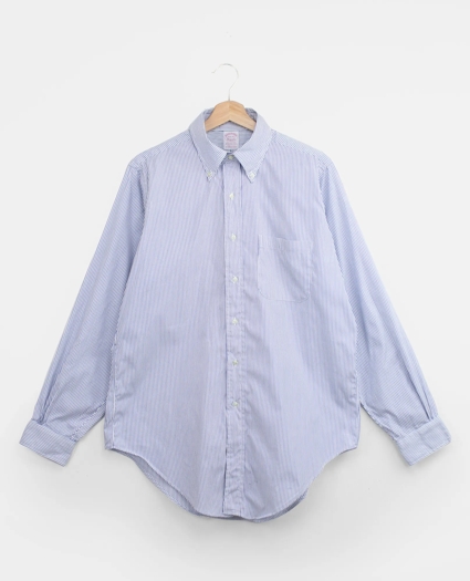 Vintage Brooks Brothers Striped Oxford Shirt, 1990s, 15.5, image 1