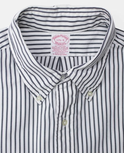 Vintage Brooks Brothers Striped Oxford Shirt, 1980s, 17.5, image 3