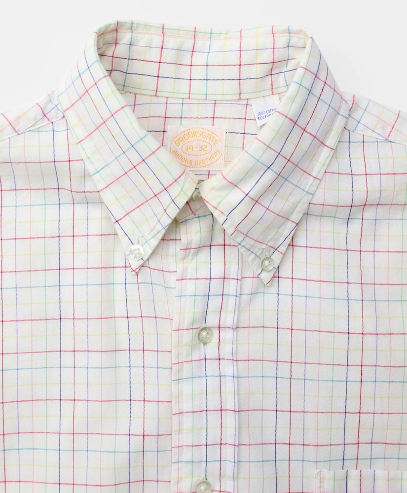 Vintage Brooks Brothers BrooksGate™ Tattersall Shirt, 1970s, 14, image 3